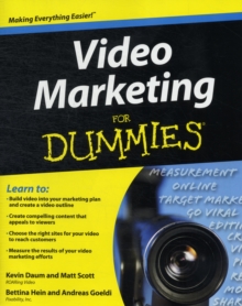 Video Marketing for Dummies, Paperback / softback Book Video Marketing for Dummies, Paperback / softback Book