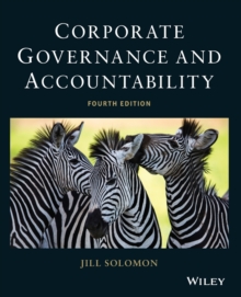 Corporate Governance and Accountability, Paperback Book Corporate Governance and Accountability, Paperback Book