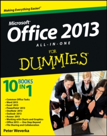 Office 2013 All in One for Dumies, Paperback Book Office 2013 All in One for Dumies, Paperback Book