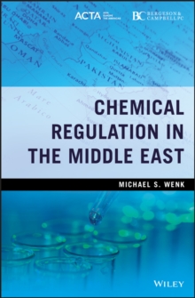 Chemical Regulation in the Middle East, Hardback Book Chemical Regulation in the Middle East, Hardback Book