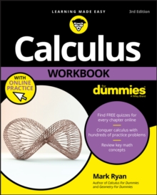 Calculus Workbook For Dummies, Paperback Book Calculus Workbook For Dummies, Paperback Book
