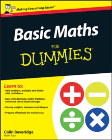Basic Maths For Dummies, Paperback Book Basic Maths For Dummies, Paperback Book