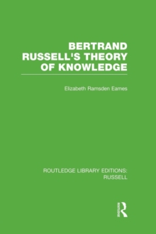 Bertrand Russell's Theory of Knowledge