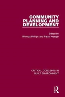 Community Planning and Development
