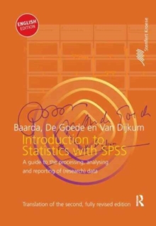 Introduction to Statistics with SPSS, Hardback Book Introduction to Statistics with SPSS, Hardback Book