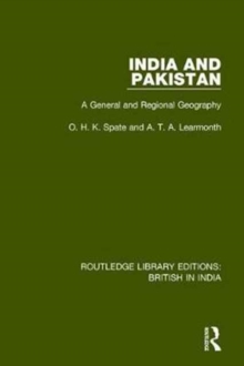 India and Pakistan : A General and Regional Geography