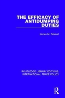 The Efficacy of Antidumping Duties
