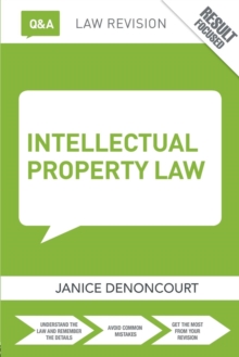 Q&A Intellectual Property Law, Paperback / softback Book Q&A Intellectual Property Law, Paperback / softback Book
