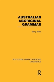 Australian Aboriginal Grammar