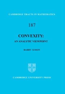 Convexity : An Analytic Viewpoint