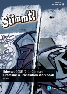 Stimmt! Edexcel GCSE German Grammar and Translation Workbook, Paperback / softback Book Stimmt! Edexcel GCSE German Grammar and Translation Workbook, Paperback / softback Book