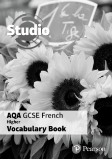 Studio AQA GCSE French Higher Vocab Book (pack of 8)