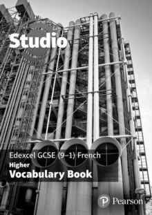 Studio Edexcel GCSE French Higher Vocab Book (pack of 8)