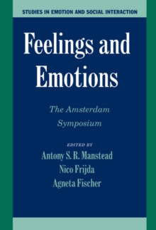Feelings and Emotions : The Amsterdam Symposium