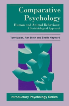 Comparative Psychology : Human and Animal Behaviour: A Sociobiological Approach