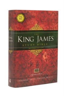 KJV Study Bible, Large Print, Hardcover, Red Letter Edition : Second Edition, Hardback Book KJV Study Bible, Large Print, Hardcover, Red Letter Edition : Second Edition, Hardback Book