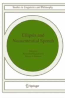 Ellipsis and Nonsentential Speech