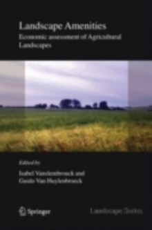 Landscape Amenities : Economic Assessment of Agricultural Landscapes