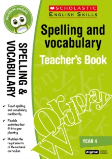 Spelling and Vocabulary Teacher's Book (Year 4), Mixed media product Book Spelling and Vocabulary Teacher's Book (Year 4), Mixed media product Book