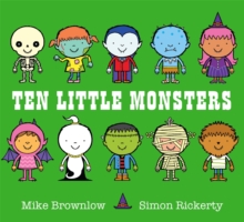 Ten Little Monsters, Paperback Book Ten Little Monsters, Paperback Book