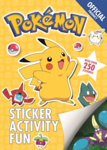 The Official Pokemon Sticker Activity Fun, Paperback Book The Official Pokemon Sticker Activity Fun, Paperback Book