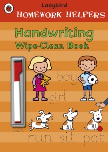Ladybird Homework Helpers: Handwriting Wipe-Clean Book, Paperback Book Ladybird Homework Helpers: Handwriting Wipe-Clean Book, Paperback Book