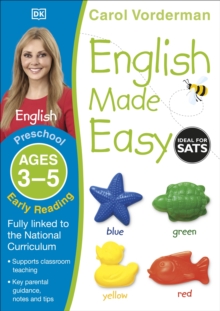 English Made Easy Preschool Early Reading Ages 3-5, Paperback Book English Made Easy Preschool Early Reading Ages 3-5, Paperback Book
