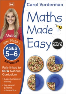 Maths Made Easy Ages 5-6 Key Stage 1 Advanced, Paperback Book Maths Made Easy Ages 5-6 Key Stage 1 Advanced, Paperback Book