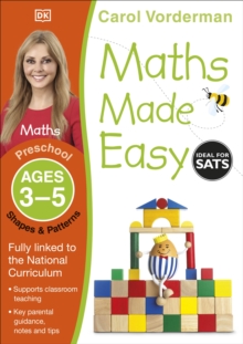 Maths Made Easy Shapes And Patterns Preschool Ages 3-5, Paperback Book Maths Made Easy Shapes And Patterns Preschool Ages 3-5, Paperback Book