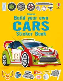 Build Your Own Cars Sticker Book, Paperback Book Build Your Own Cars Sticker Book, Paperback Book