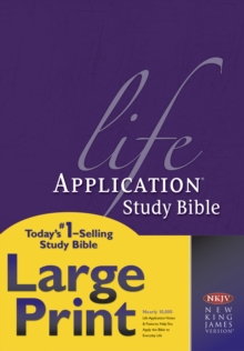 NKJV Life Application Study Bible Large Print, Hardback Book NKJV Life Application Study Bible Large Print, Hardback Book