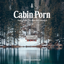 Cabin Porn 2020 Wall Calendar, Calendar Book Cabin Porn 2020 Wall Calendar, Calendar Book