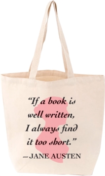 Lovelit Tote Jane Austen Quote, Other printed item Book Lovelit Tote Jane Austen Quote, Other printed item Book