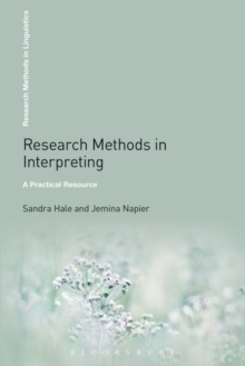 Research Methods in Interpreting : A Practical Resource