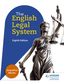 English Legal System Eighth Edition, Paperback / softback Book English Legal System Eighth Edition, Paperback / softback Book