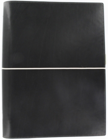 FILOFAX A5 DOMINO BLACK ORGANISER, Book FILOFAX A5 DOMINO BLACK ORGANISER, Book