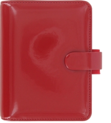 FILOFAX POCKET PATENT RED ORGANISER, Book FILOFAX POCKET PATENT RED ORGANISER, Book