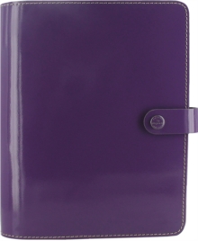 FILOFAX A5 THE ORIGINAL PATENT PURPLE OR, Book FILOFAX A5 THE ORIGINAL PATENT PURPLE OR, Book
