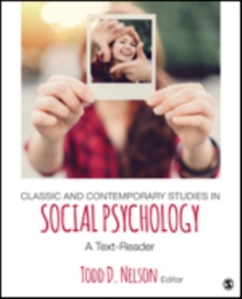 Classic and Contemporary Studies in Social Psychology : A Text-Reader, Paperback / softback Book Classic and Contemporary Studies in Social Psychology : A Text-Reader, Paperback / softback Book