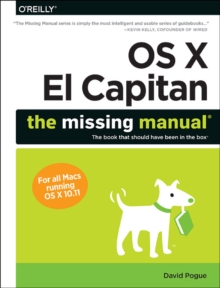 OS X El Capitan: The Missing Manual, Paperback Book OS X El Capitan: The Missing Manual, Paperback Book