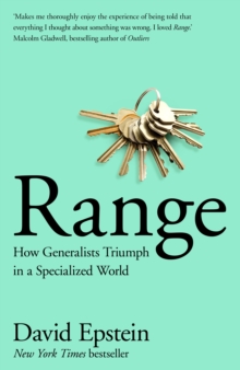Range : How Generalists Triumph in a Specialized World, Hardback Book Range : How Generalists Triumph in a Specialized World, Hardback Book