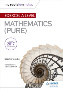 My Revision Notes: Edexcel A Level Maths (Pure), Paperback / softback Book My Revision Notes: Edexcel A Level Maths (Pure), Paperback / softback Book