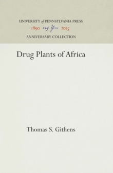Drug Plants of Africa