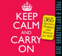 2019 Keep Calm and Carry on Page-A-Day Calendar, Calendar Book 2019 Keep Calm and Carry on Page-A-Day Calendar, Calendar Book