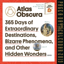 2019 Atlas Obscura Colour Page-A-Day Calendar, Calendar Book 2019 Atlas Obscura Colour Page-A-Day Calendar, Calendar Book