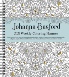 Johanna Basford 2021 Weekly Coloring Planner Calendar, Calendar Book Johanna Basford 2021 Weekly Coloring Planner Calendar, Calendar Book