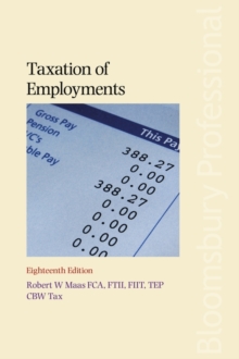 Taxation of Employments, Paperback / softback Book Taxation of Employments, Paperback / softback Book
