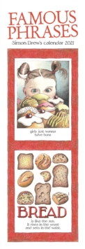 Simon Drews Famous Phrases Slim Calendar 2021, Paperback Book Simon Drews Famous Phrases Slim Calendar 2021, Paperback Book