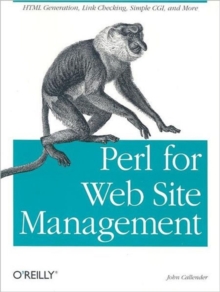 Perl for Web Site Management, Paperback Book Perl for Web Site Management, Paperback Book