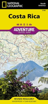 Costa Rica : Travel Maps International Adventure Map, Sheet map, folded Book Costa Rica : Travel Maps International Adventure Map, Sheet map, folded Book